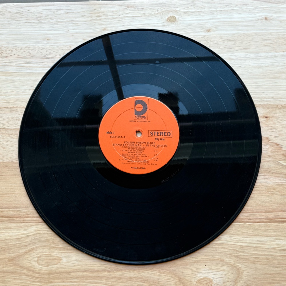 Folsom Prison Blues-Stand by Your Man-in the Ghetto Vinyl